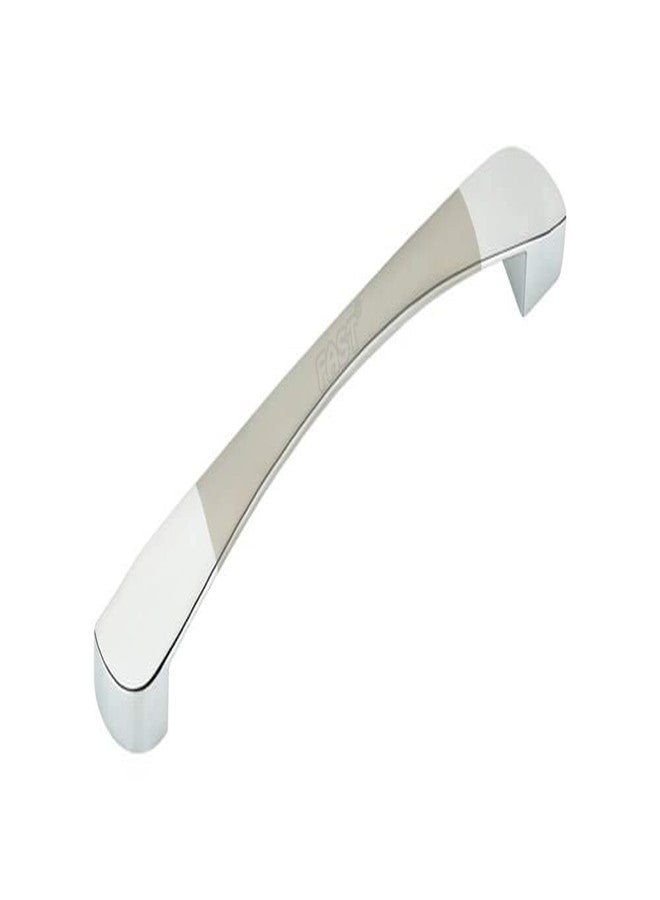 FAST CP Pandadi Chrome Plated and Stainless Steel Silver Finish Furniture Cabinet Pull Handle for Cabinets Door & Drawer 2pcs (160mm 8inch) - Image 2